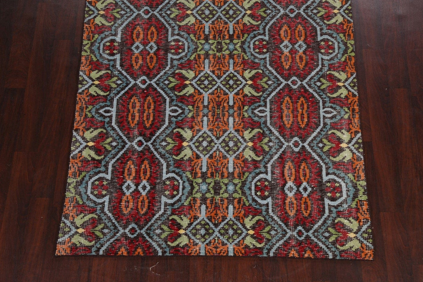 Geometric Abstract Oriental Area Rug 6x9