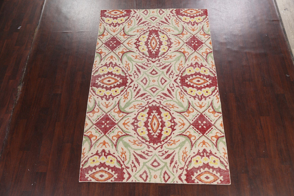 Contemporary Abstract Oriental Area Rug 6x8