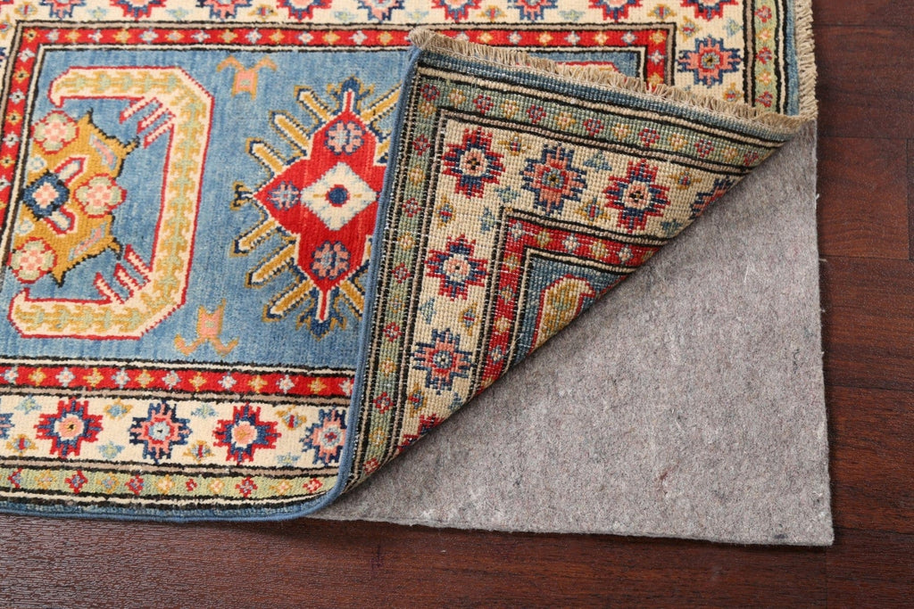 Geometric Kazak Oriental Area Rug 2x3