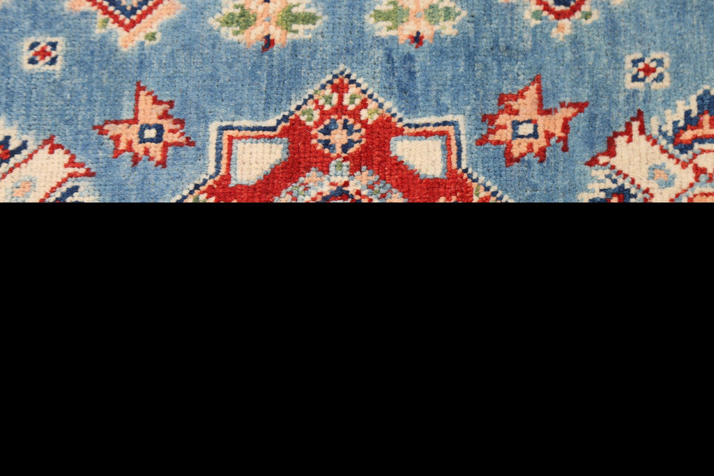 Geometric Kazak Oriental Area Rug 2x3