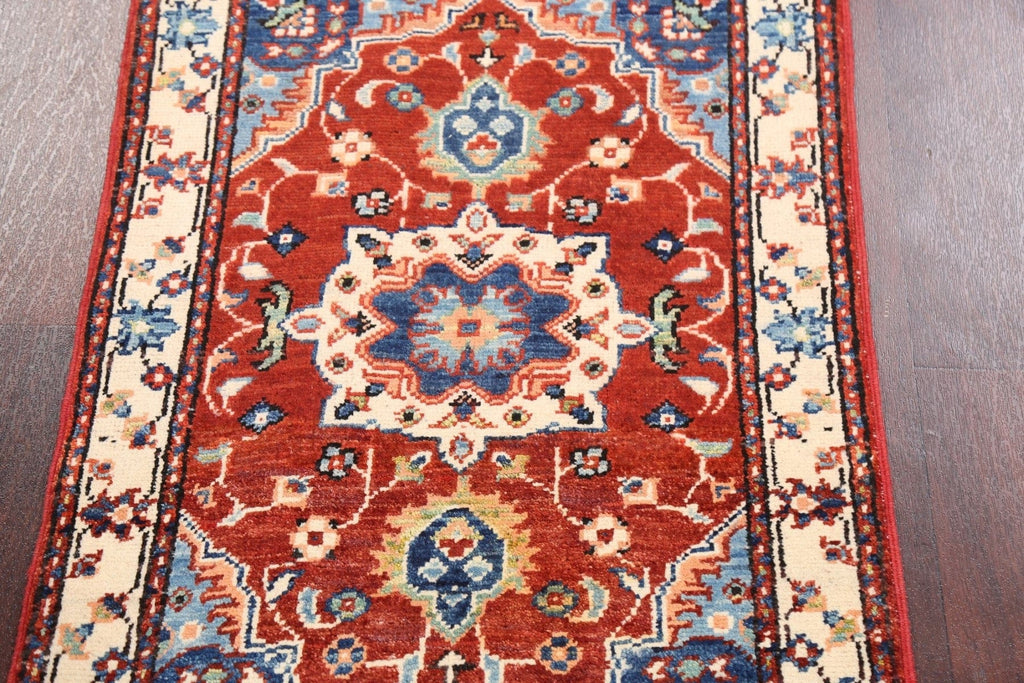 Floral Kazak Oriental Area Rug 2x3