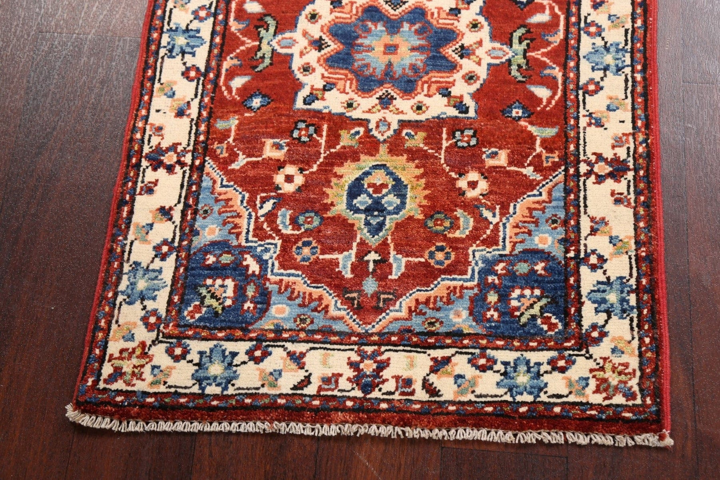 Floral Kazak Oriental Area Rug 2x3