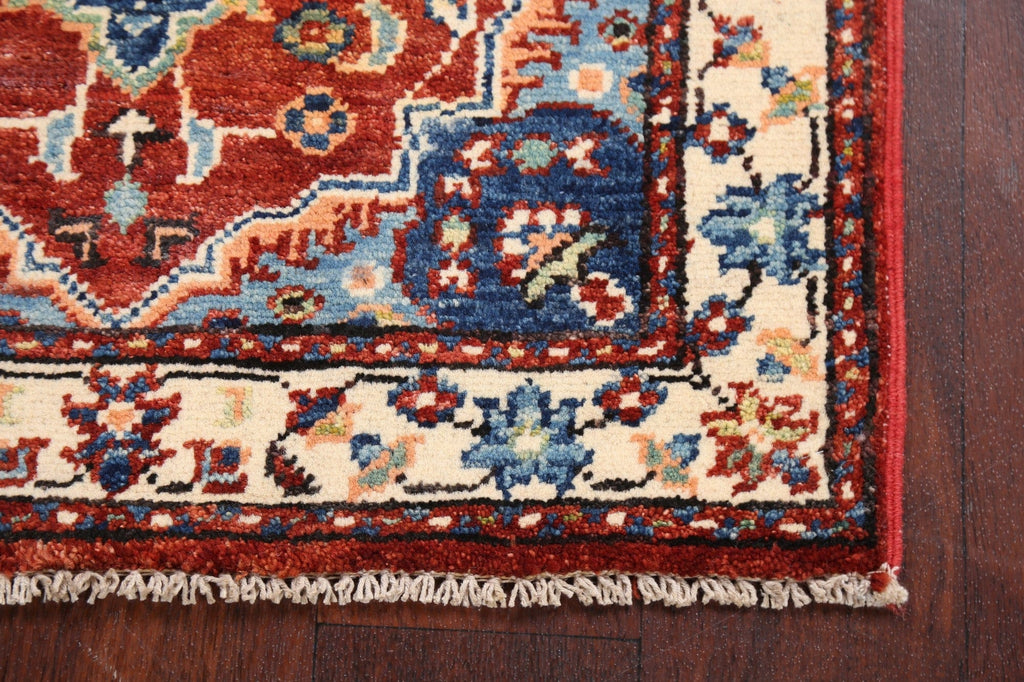 Floral Kazak Oriental Area Rug 2x3