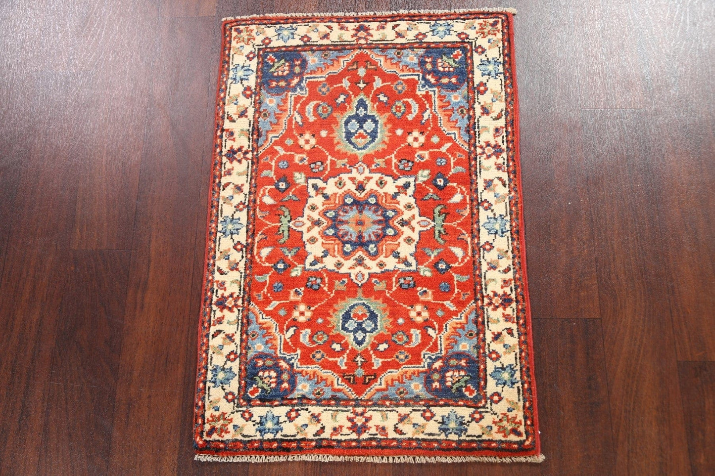 Floral Kazak Oriental Rug 2x3