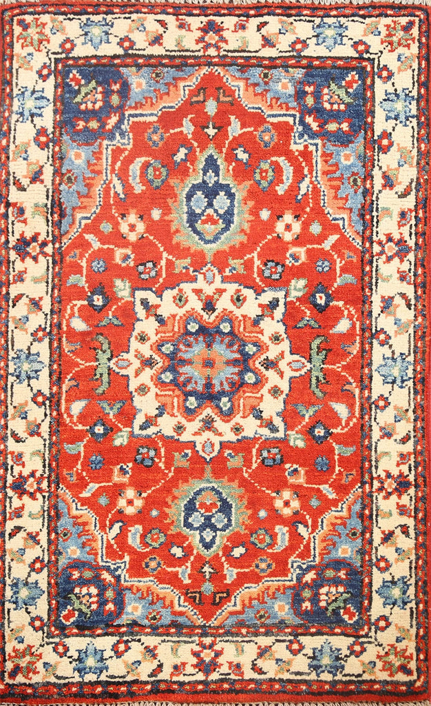 Floral Kazak Oriental Rug 2x3