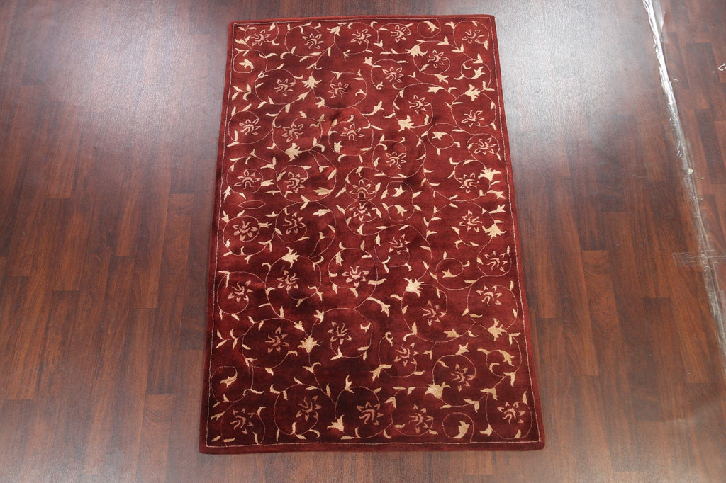 Floral Area Rug 5x8