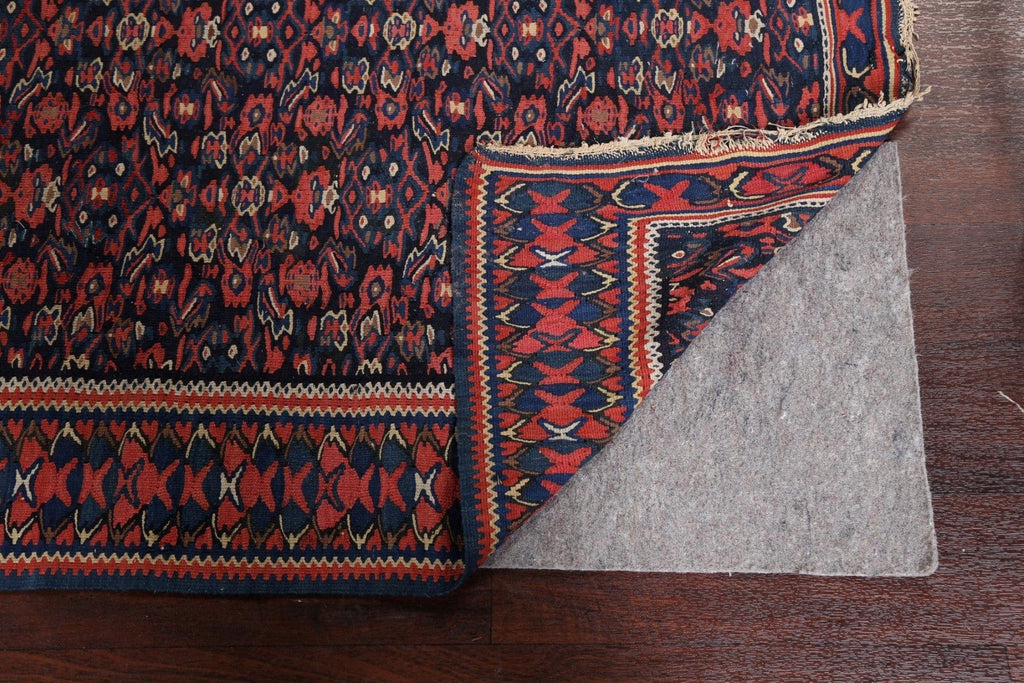 Vegetable Dye Senneh Persian Area Rug 4x5