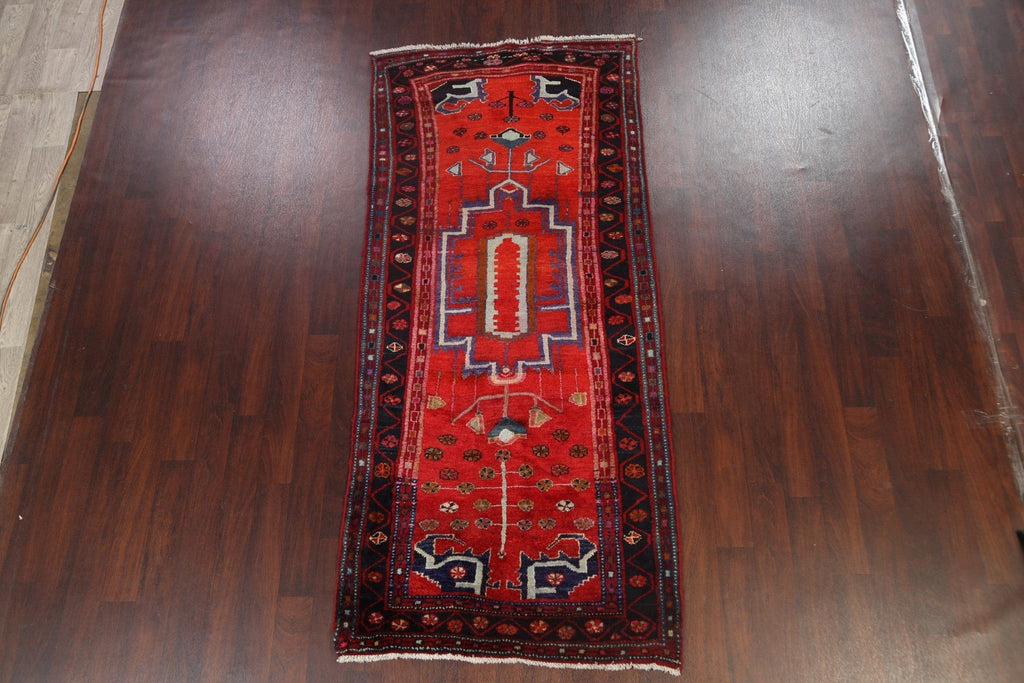 Geometric Shiraz Persian Runner Rug 4x9