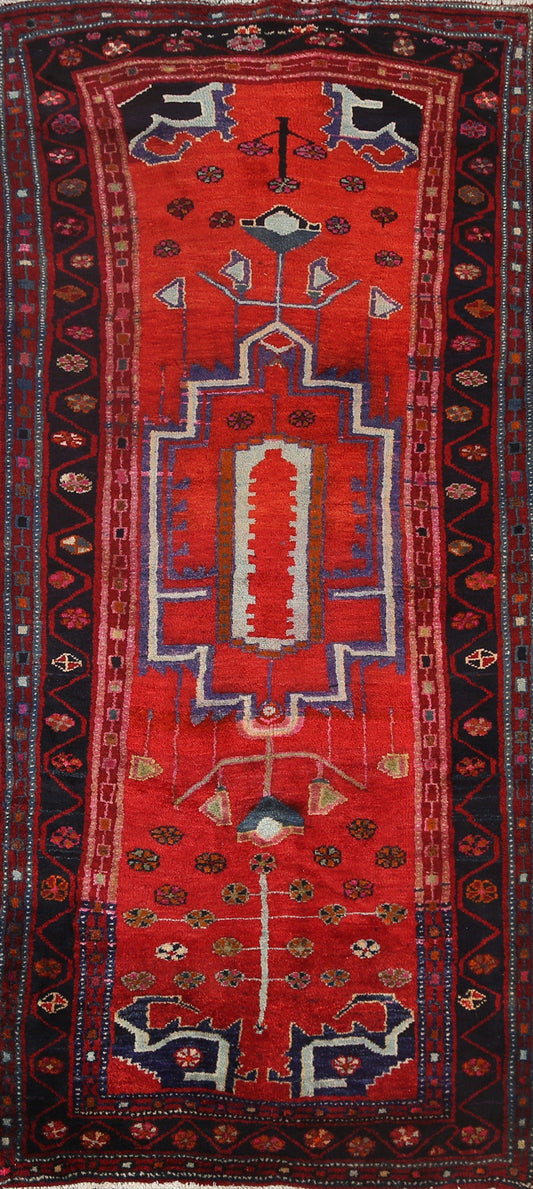 Geometric Shiraz Persian Runner Rug 4x9