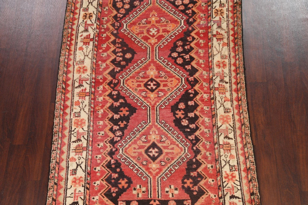 100% Vegetable Dye Tribal Shiraz Persian Area Rug 5x9