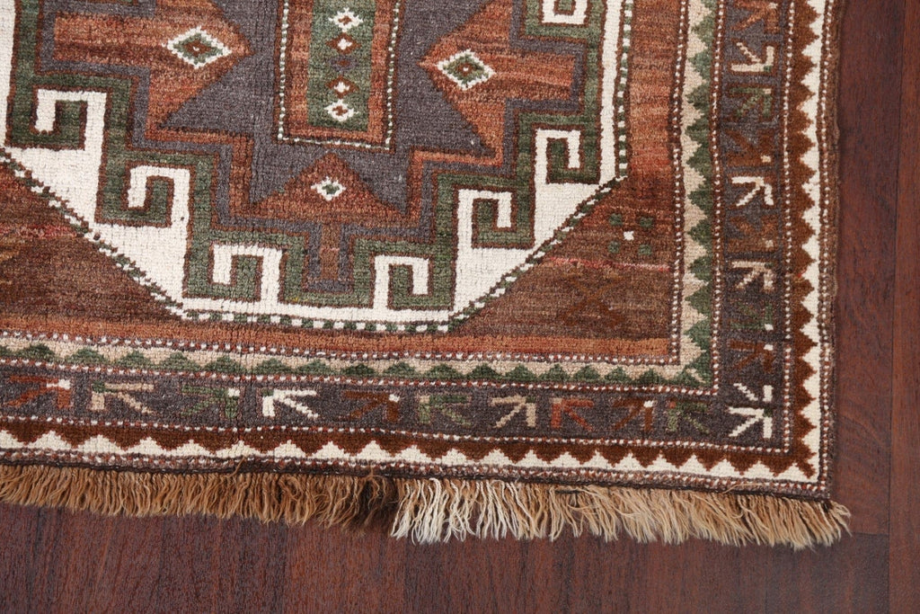 Natural Dye Tribal Anatolian Oriental Area Rug 4x5