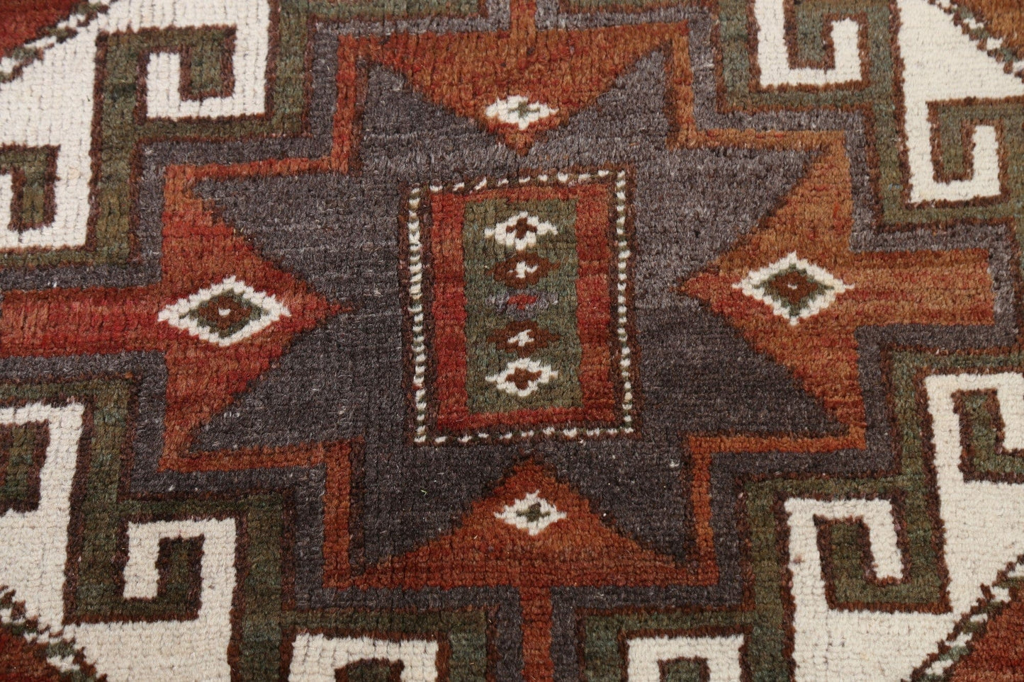 Natural Dye Tribal Anatolian Oriental Area Rug 4x5