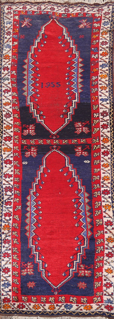 Geometric Shiraz Persian Runner Rug 3x9