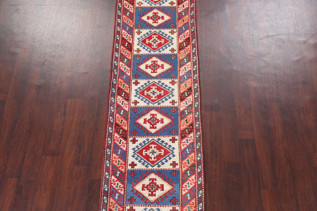 Geometric Anatolian Oriental Area Rug 3x9