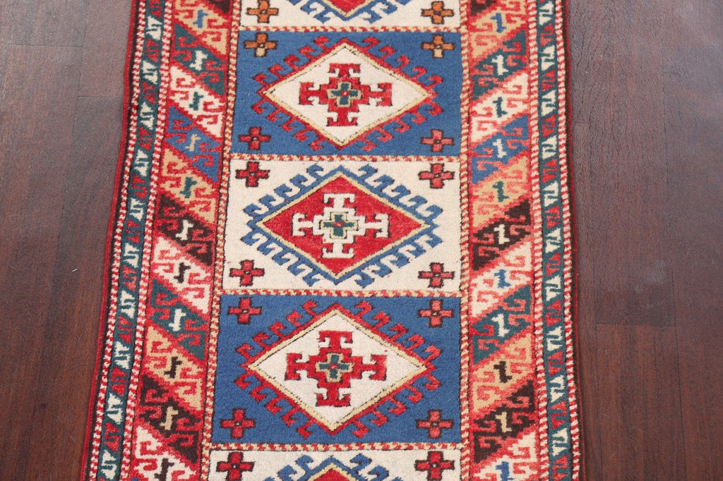 Geometric Anatolian Oriental Area Rug 3x9