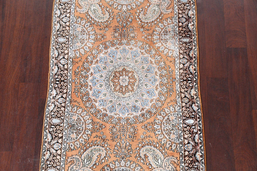 SILK Paisley Anatolian Oriental Area Rug 3x5