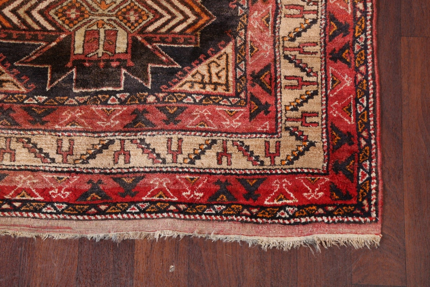 Tribal Geometric Anatolian Oriental Area Rug 4x7