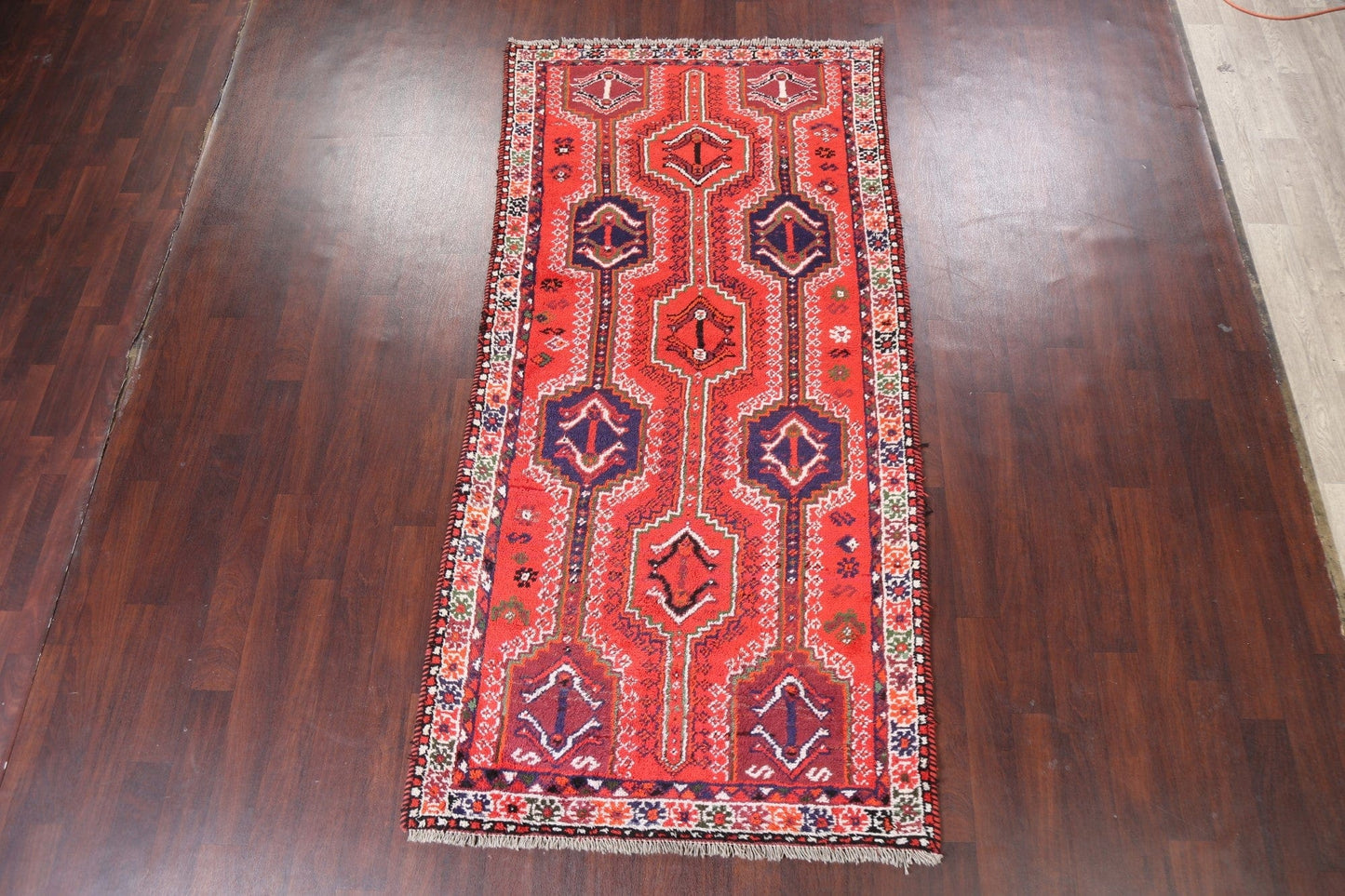 Tribal Geometric Shiraz Persian Area Rug 5x9