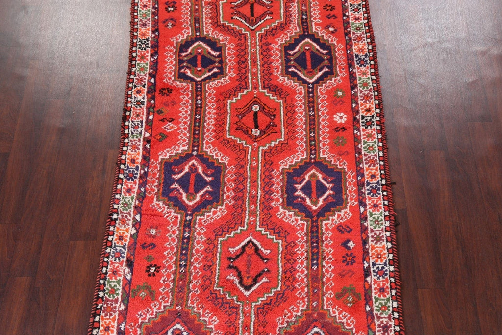 Tribal Geometric Shiraz Persian Area Rug 5x9