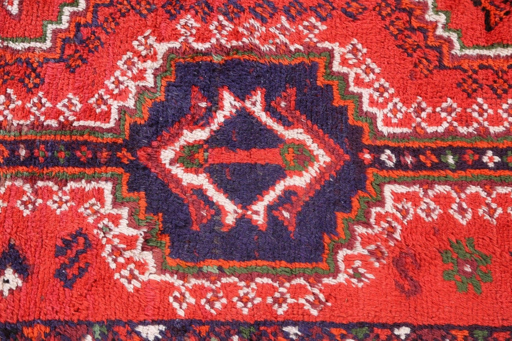 Tribal Geometric Shiraz Persian Area Rug 5x9