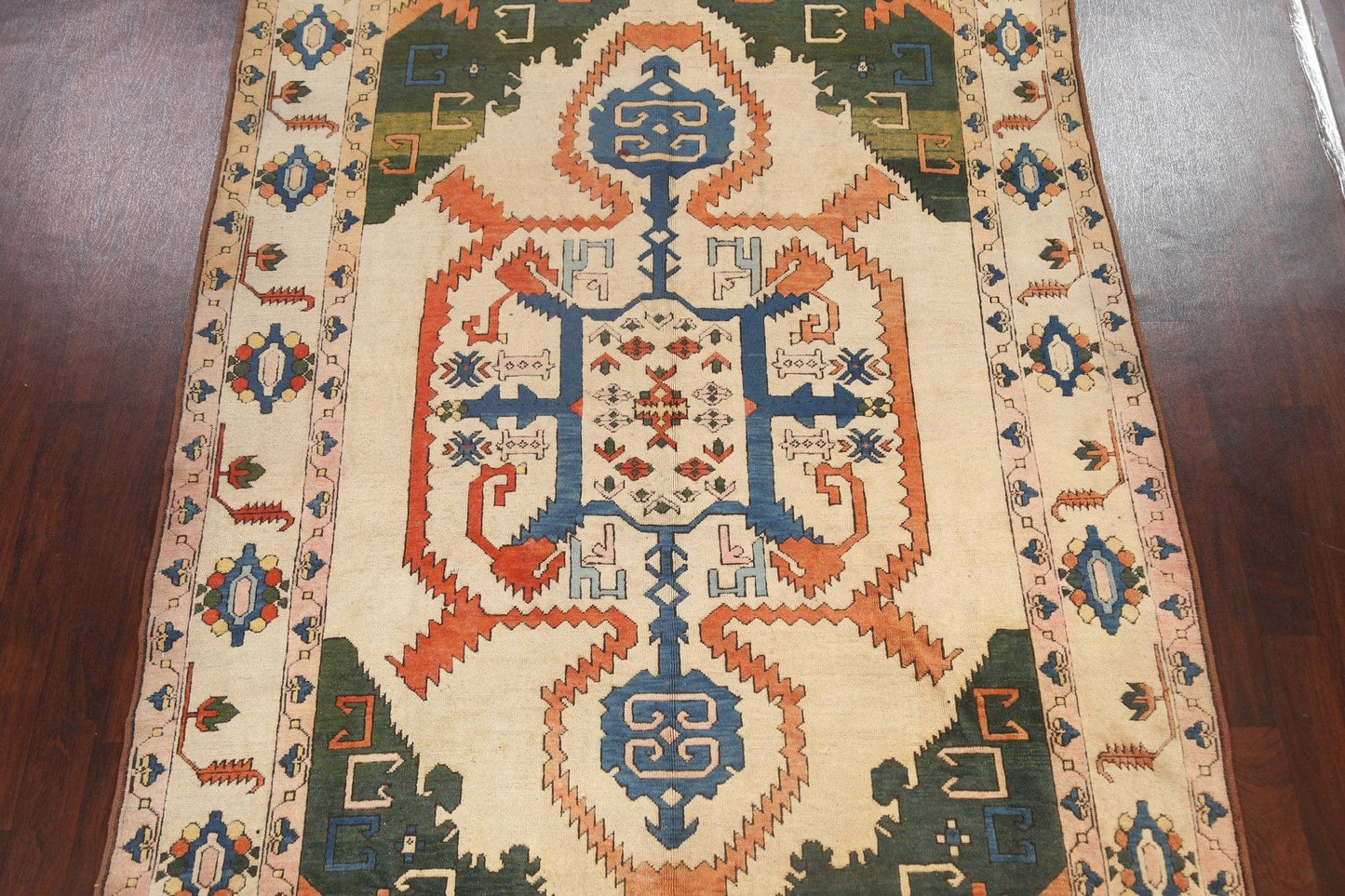 Geometric Anatolian Oriental Area Rug 7x11