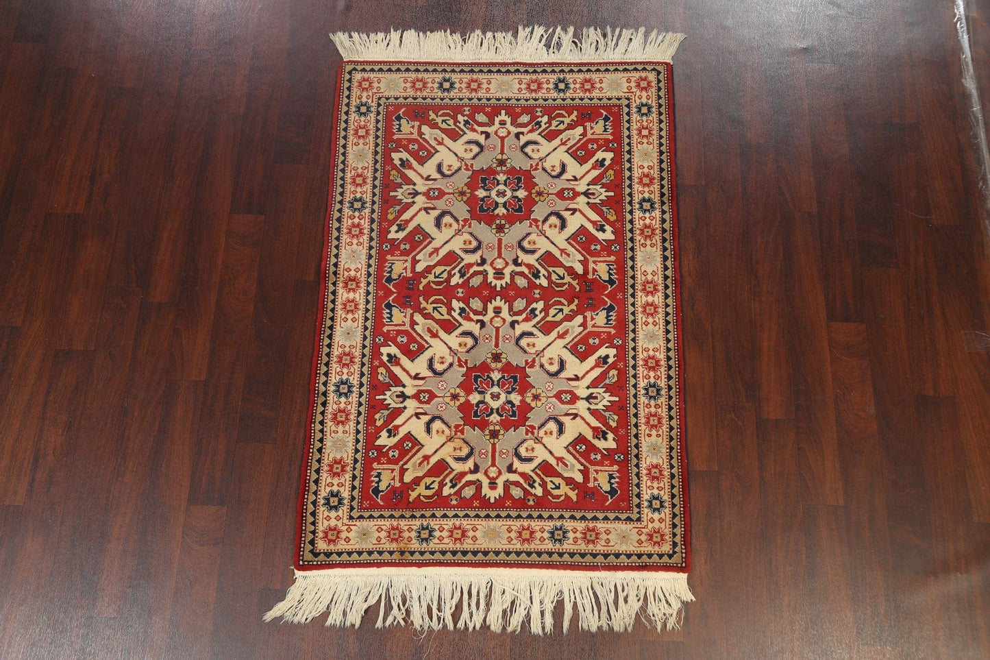 Geometric Anatolian Oriental Area Rug 4x6