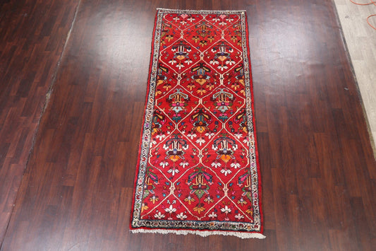 Floral Bakhtiari Persian Runner Rug 4x9