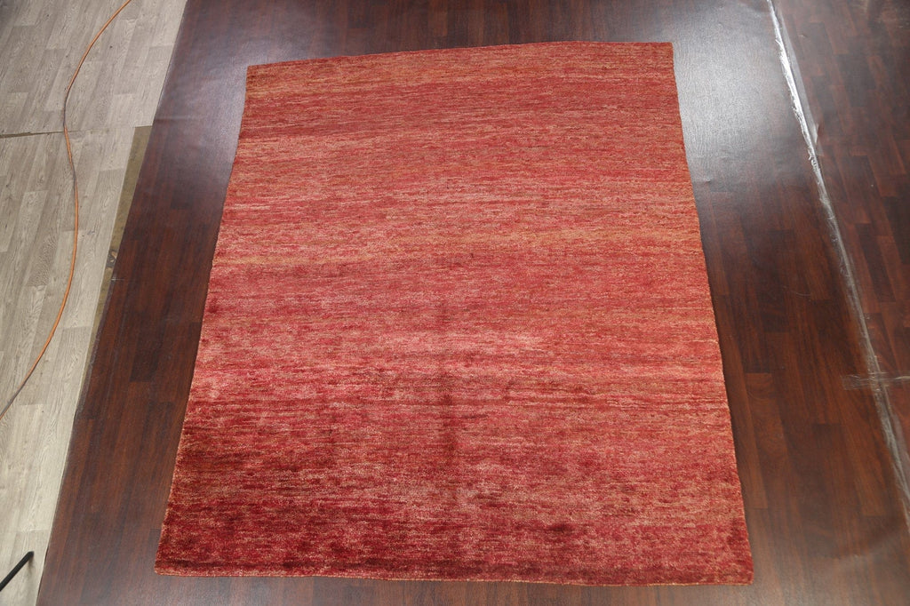 Abstract Contemporary Oriental Area Rug 8x10