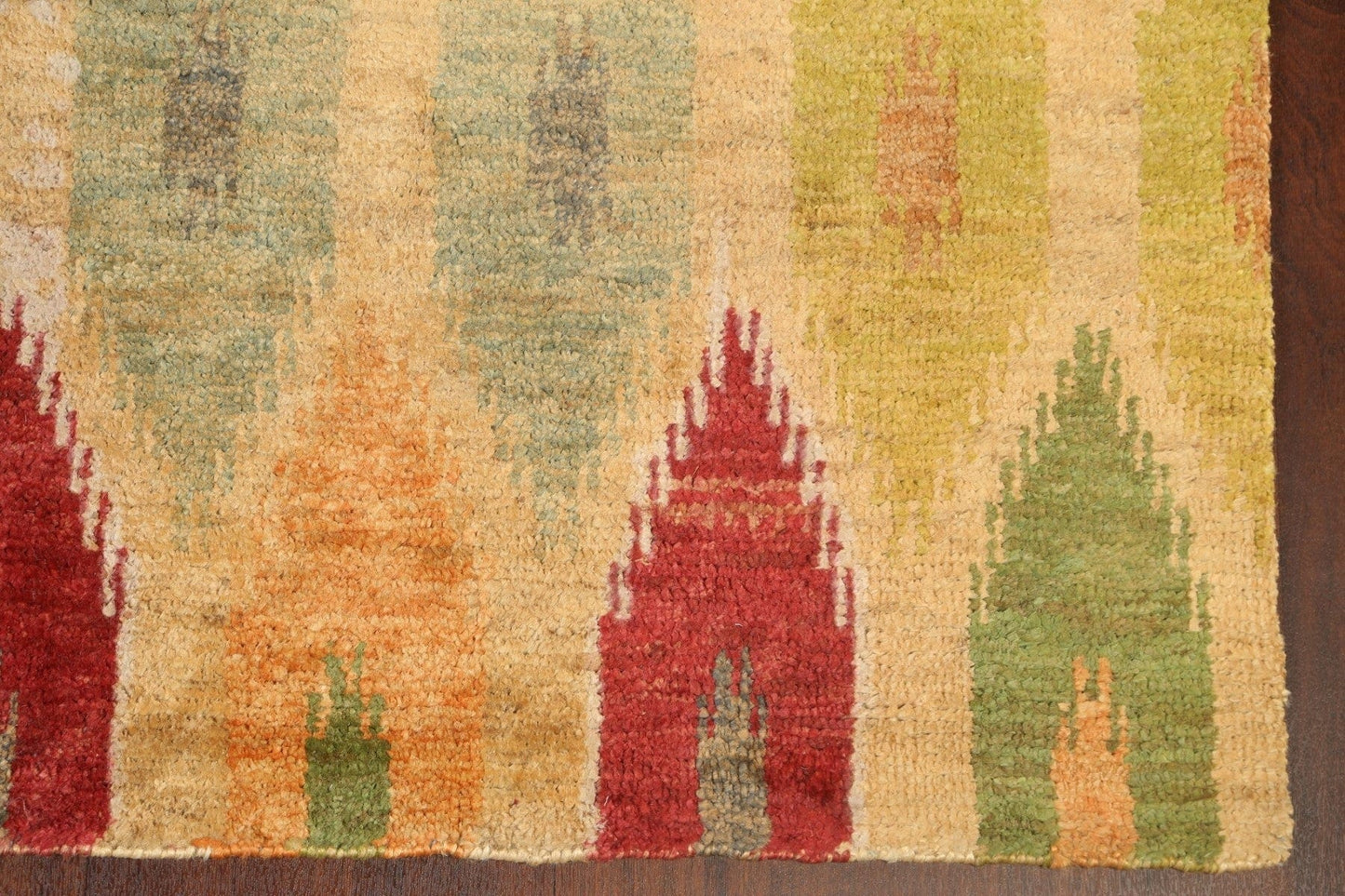 All-Over Abstract Oriental Area Rug 7x9