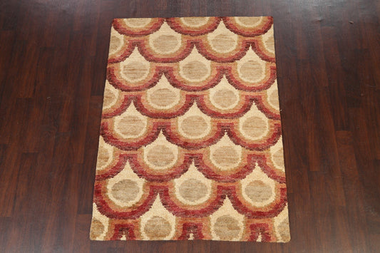 All-Over Modern Oriental Area Rug 5x7