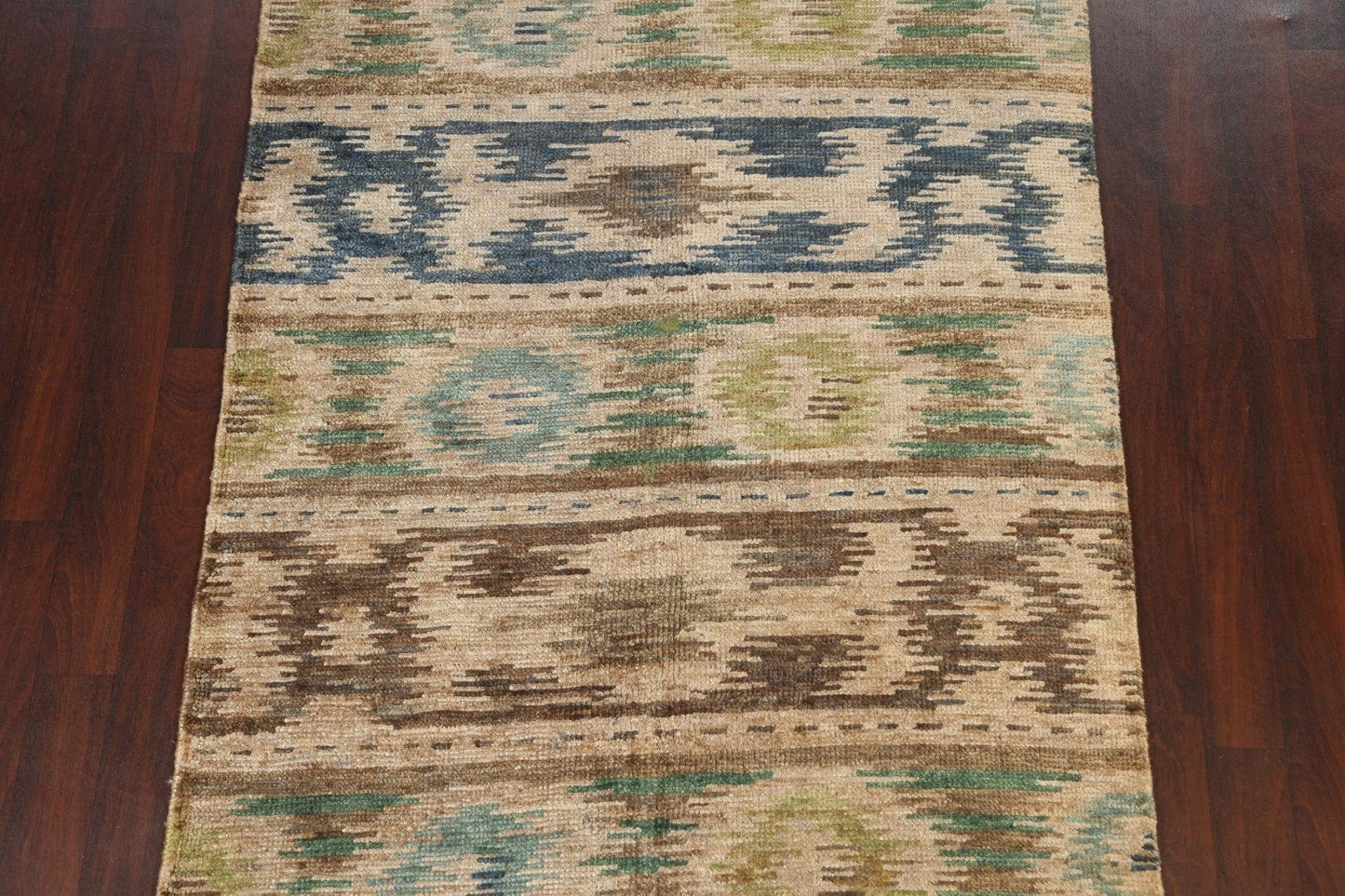 Stripe Abstract Oriental Area Rug 5x8