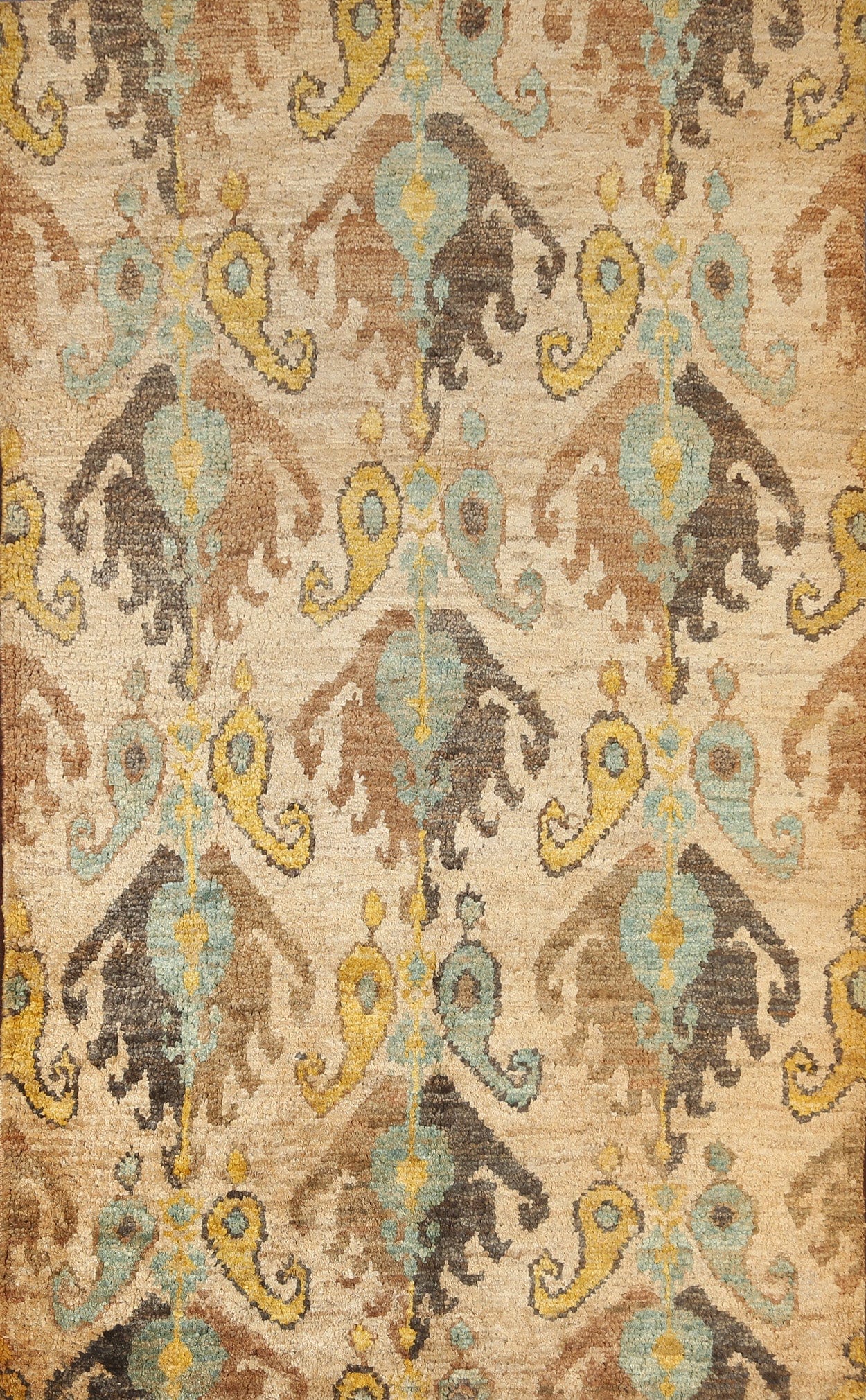 All-Over Abstract Oriental Area Rug 5x8