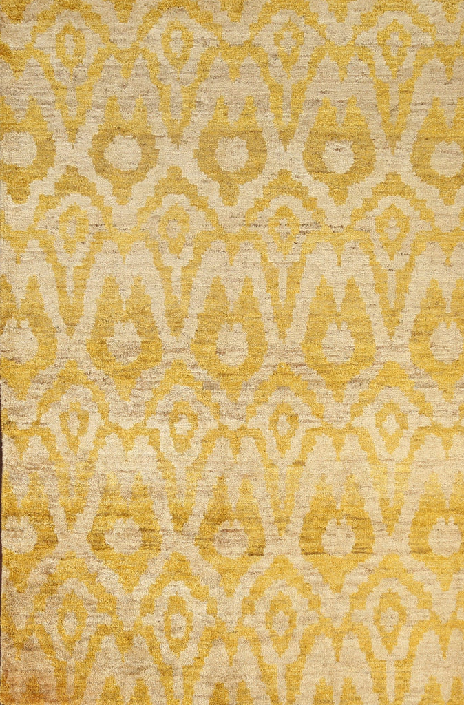 All-Over Abstract Oriental Area Rug 6x9