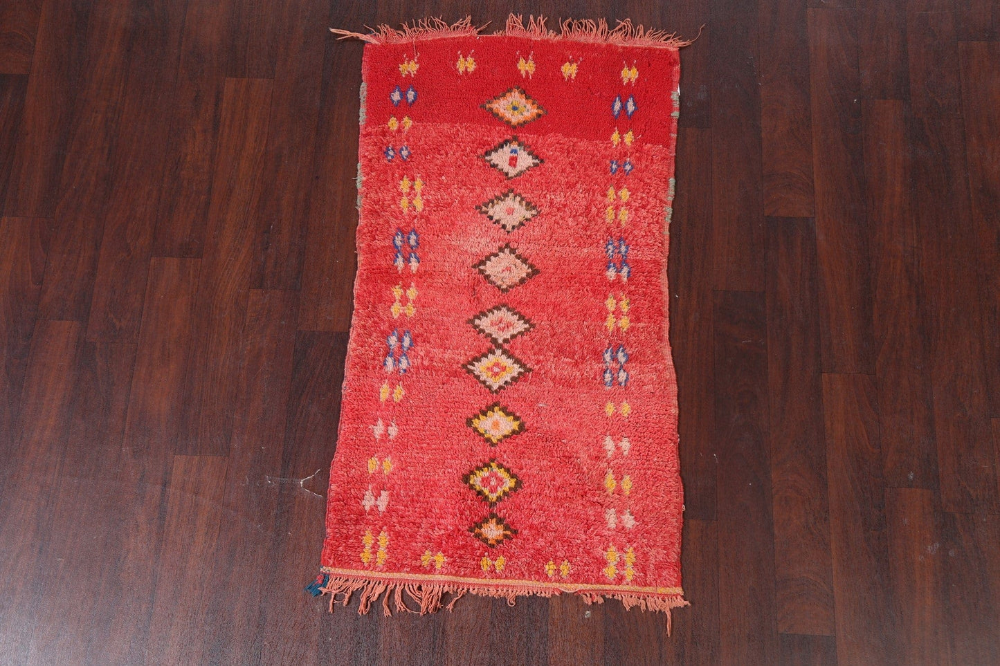 Tribal Moroccan Oriental Area Rug 3x5