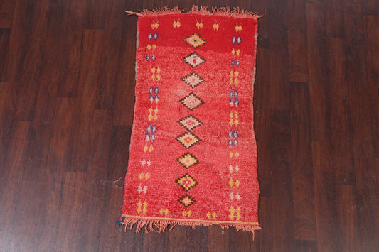 Tribal Moroccan Oriental Area Rug 3x5