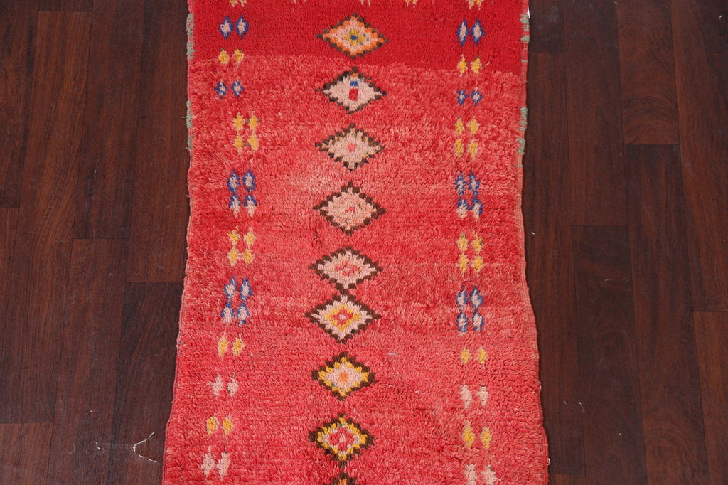 Tribal Moroccan Oriental Area Rug 3x5