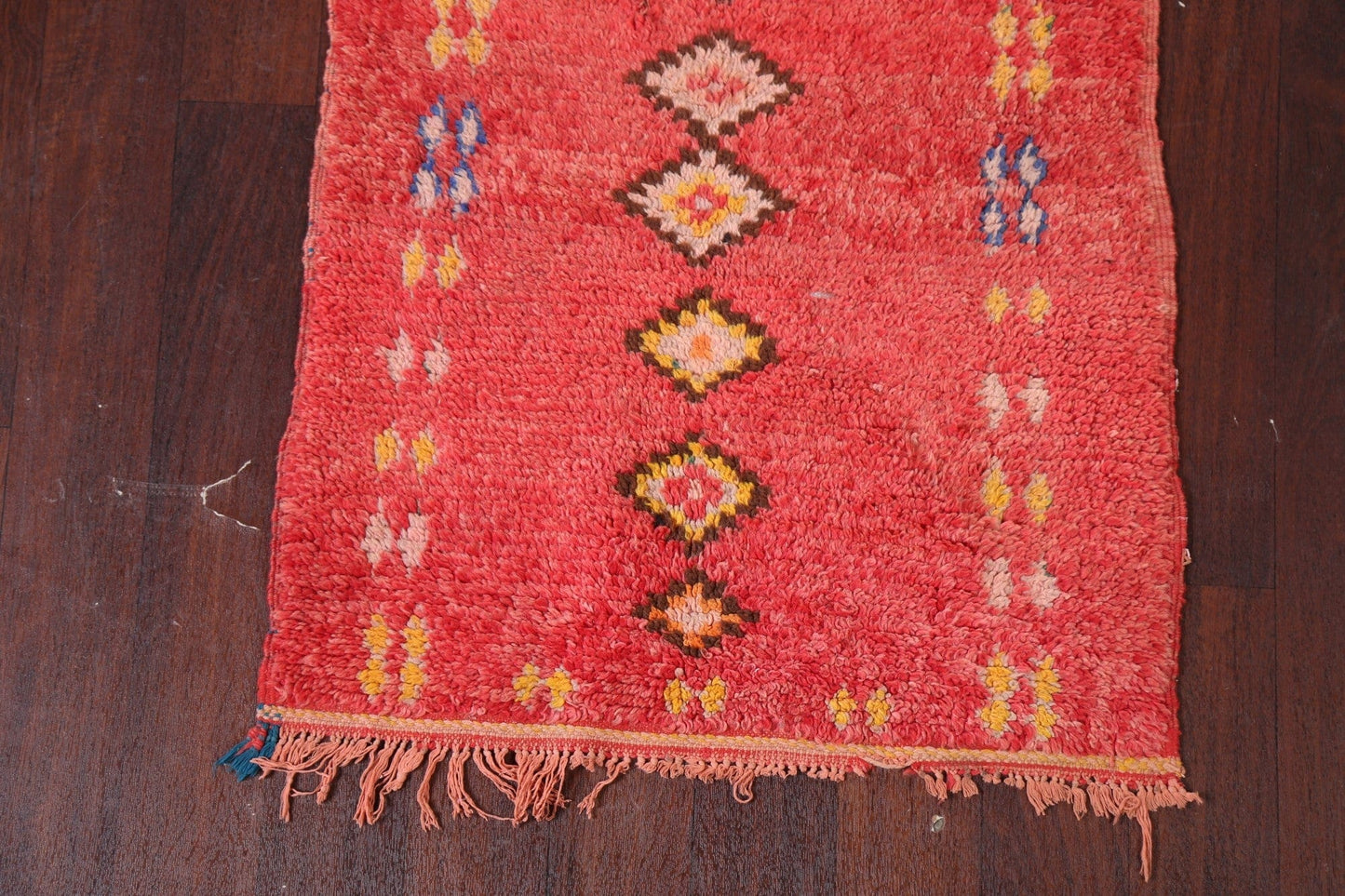 Tribal Moroccan Oriental Area Rug 3x5