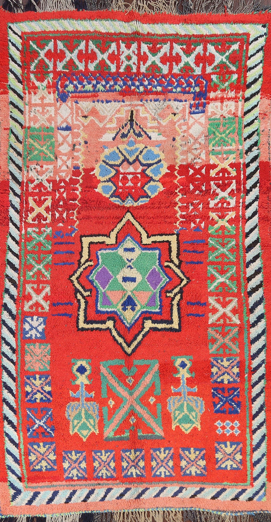 Geometric Moroccan Oriental Area Rug 5x10