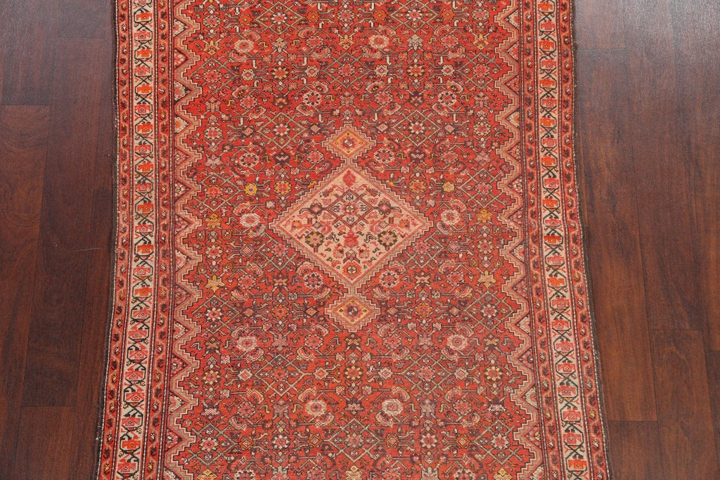 Pre-1900 Antique Vegetable Dye Malayer Persian Area Rug 4x6