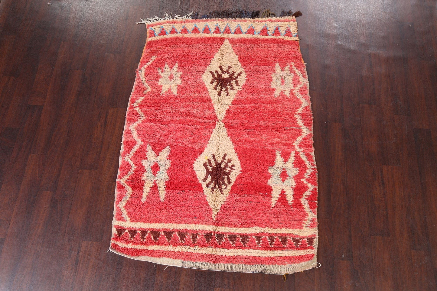 Tribal Moroccan Oriental Area Rug 5x7