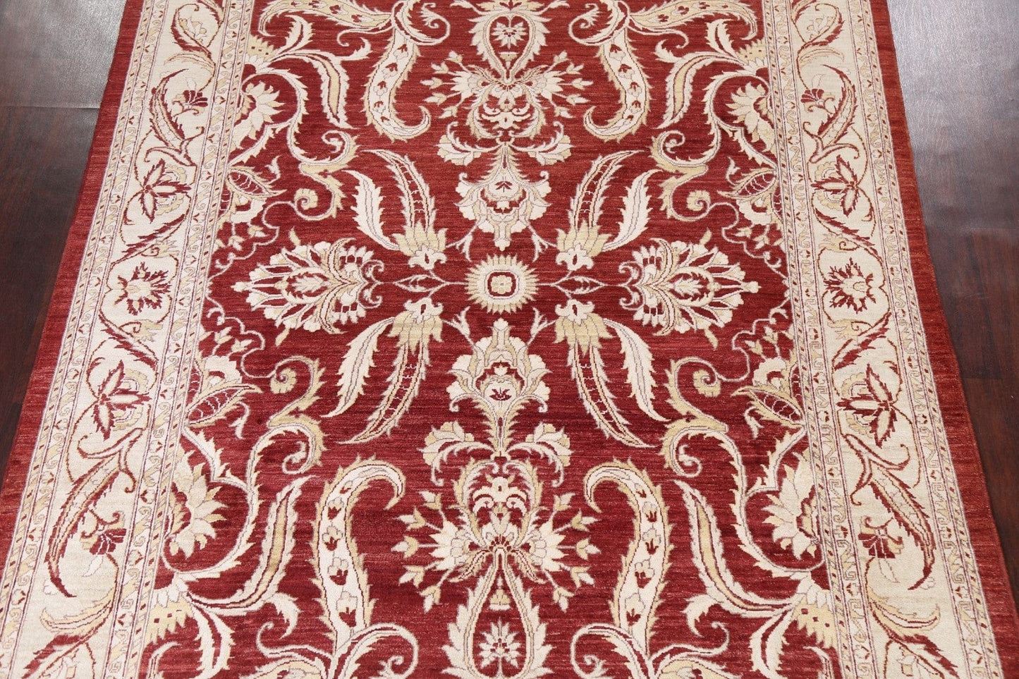 Floral Peshawar Chobi Oriental Area Rug 8x10