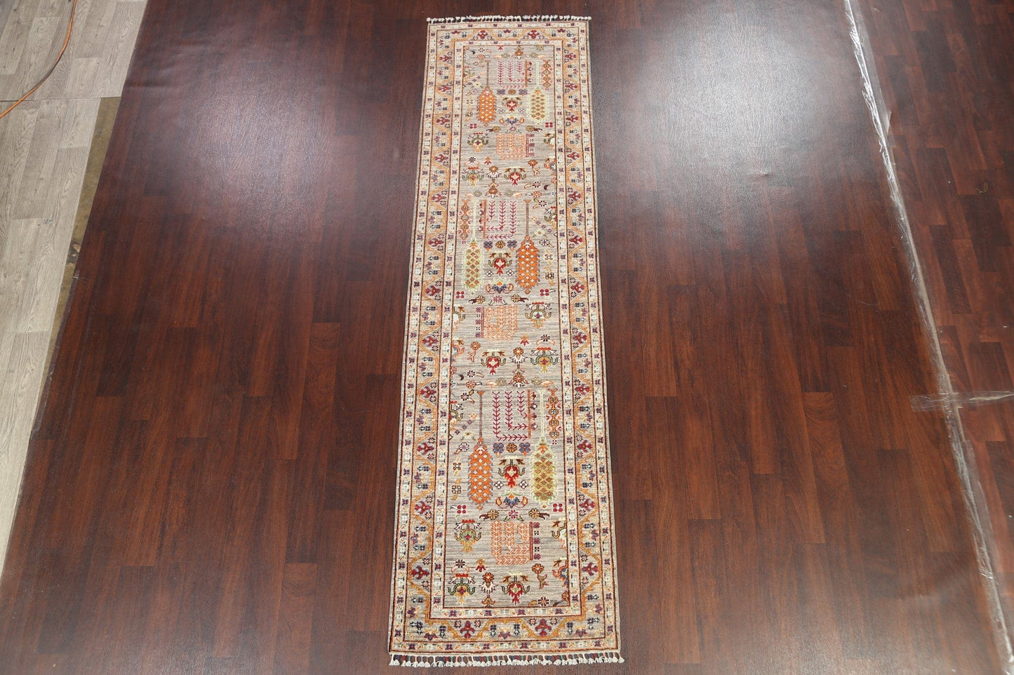 Geometric Ziegler Oriental Runner Rug 3x10