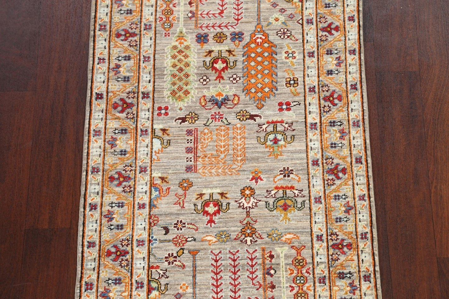 Geometric Ziegler Oriental Runner Rug 3x10