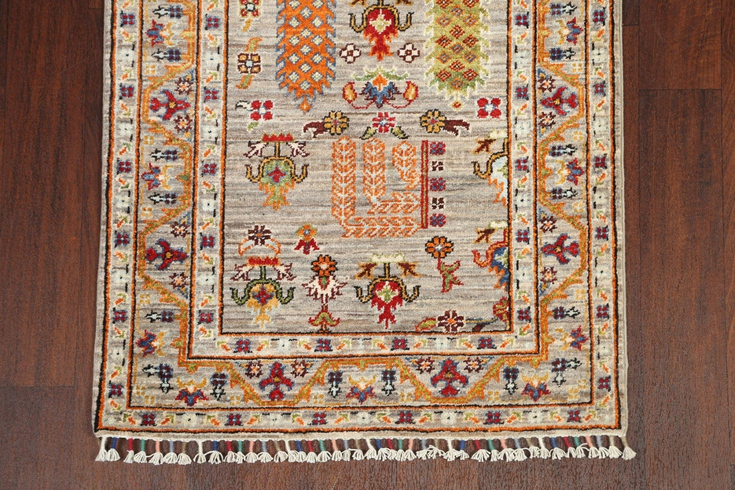 Geometric Ziegler Oriental Runner Rug 3x10