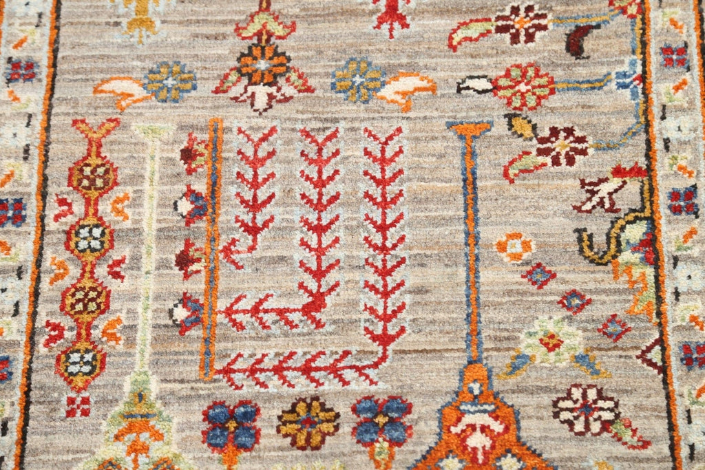 Geometric Ziegler Oriental Runner Rug 3x10