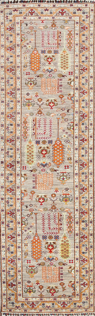 Geometric Ziegler Oriental Runner Rug 3x10