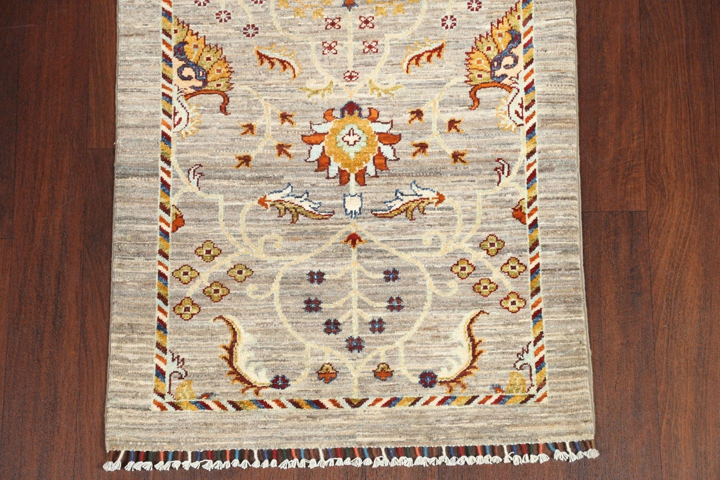 Floral Ziegler Oriental Runner Rug 3x10