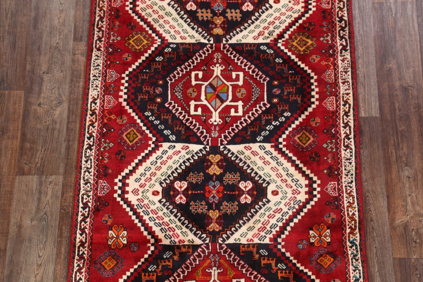 4x7 Shiraz Abadeh Persian Area Rug