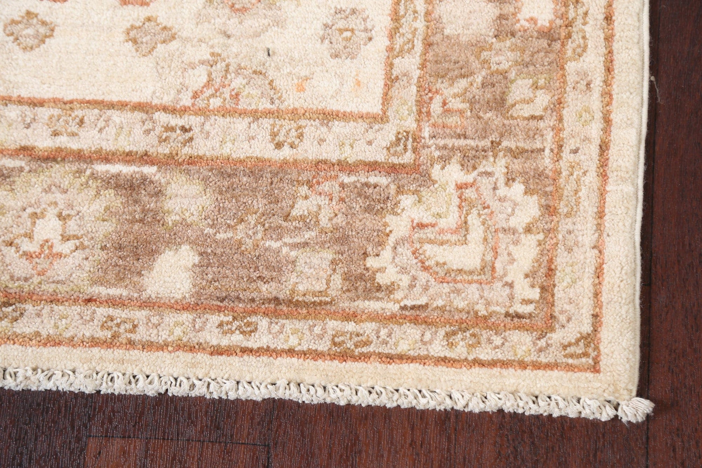 Muted Peshawar Oriental Runner Rug 3x10