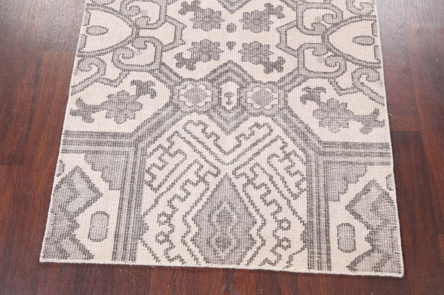 Abstract Oriental Area Rug 4x6